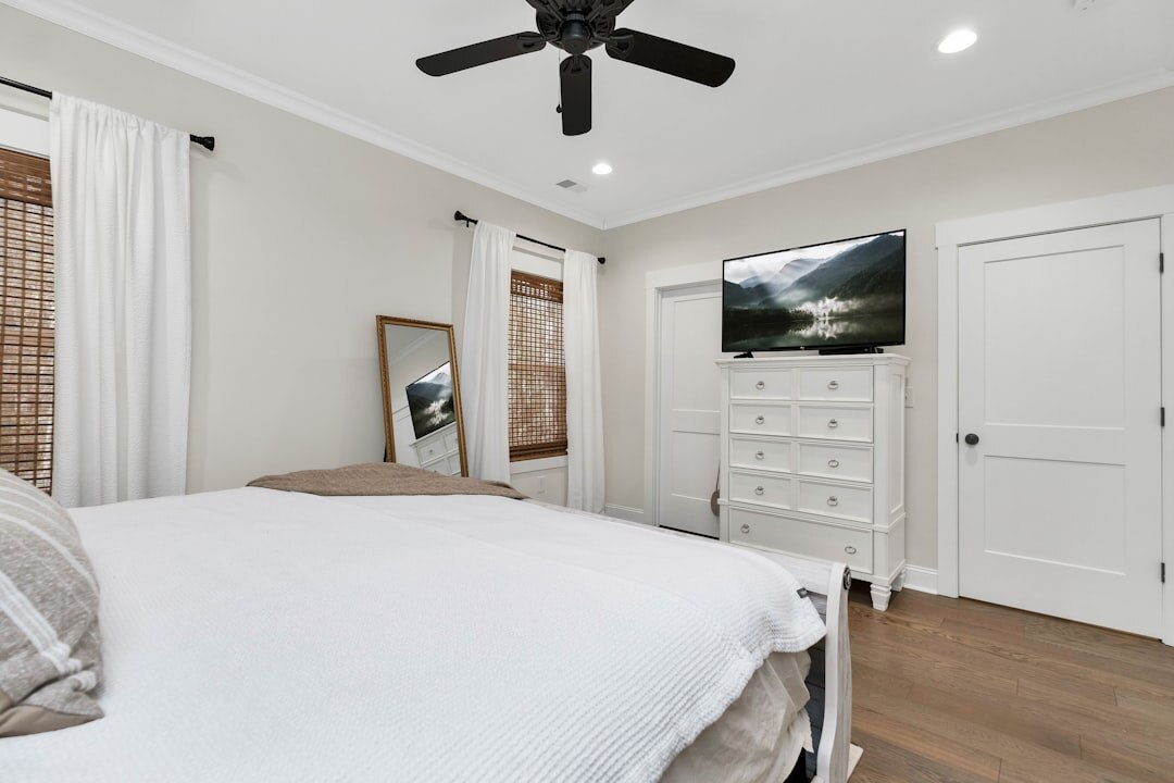 luxury celebrity villa bedroom