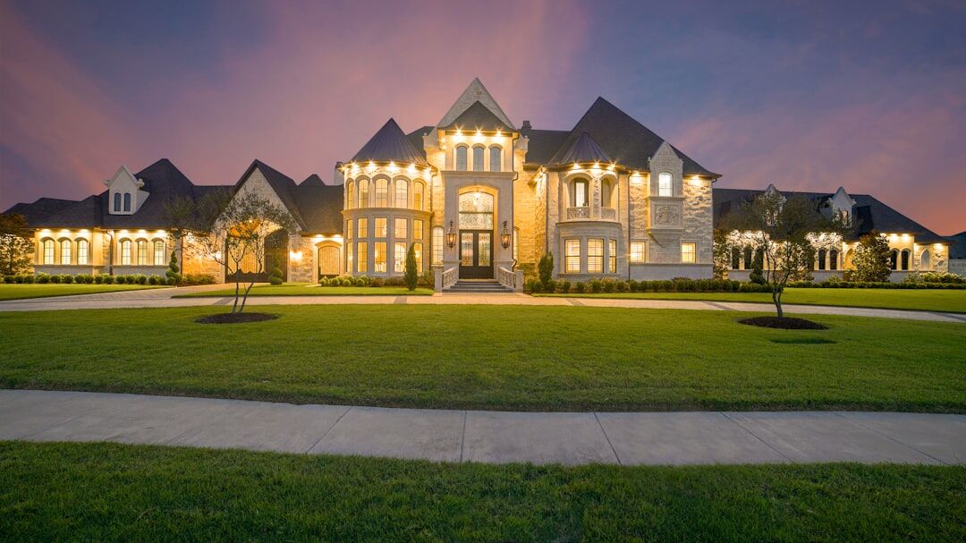 european luxury mansion