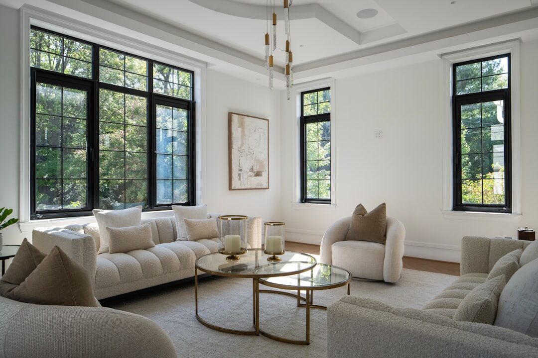 luxury celebrity living room