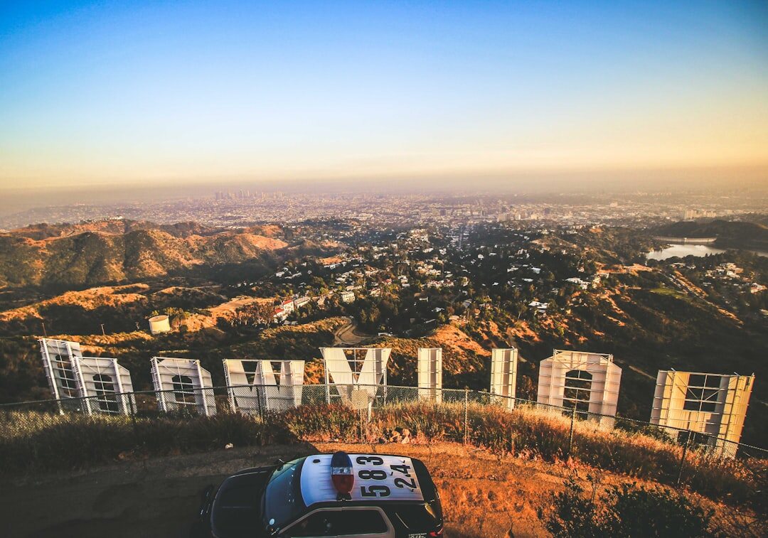 luxury hollywood mansion exterior