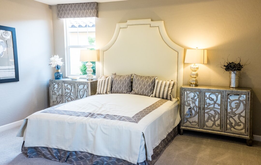 luxury bedroom setup